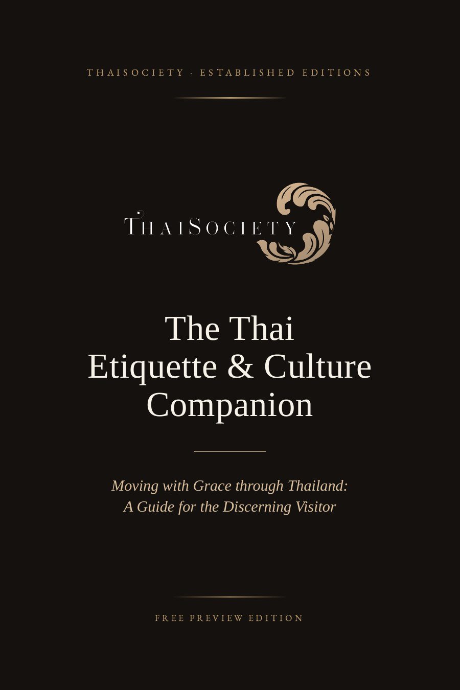The Thai Etiquette & Culture Companion, cover